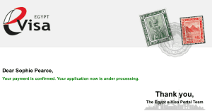 Travel Visa to Egypt from the UK