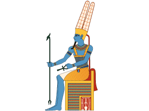 Egyptian god Amun